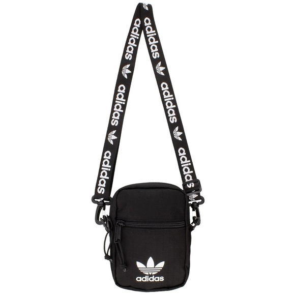 adidas Handbags - NWOT adidas Originals Festival Crossbody Bag One Size Black/White